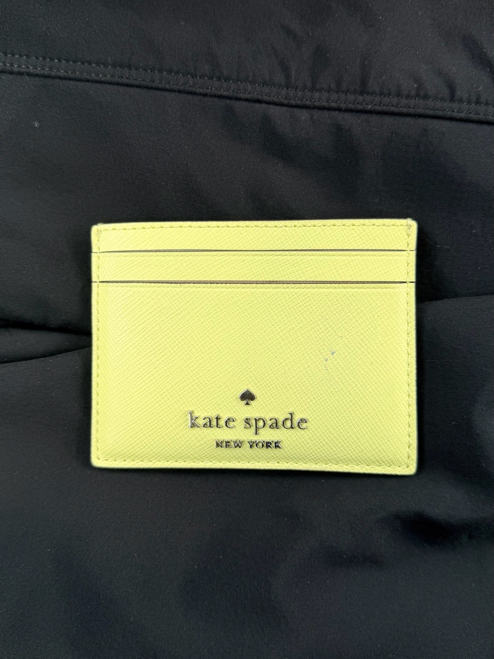 kate spade yellow card holder